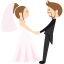 Wedding Couple icon 64x64